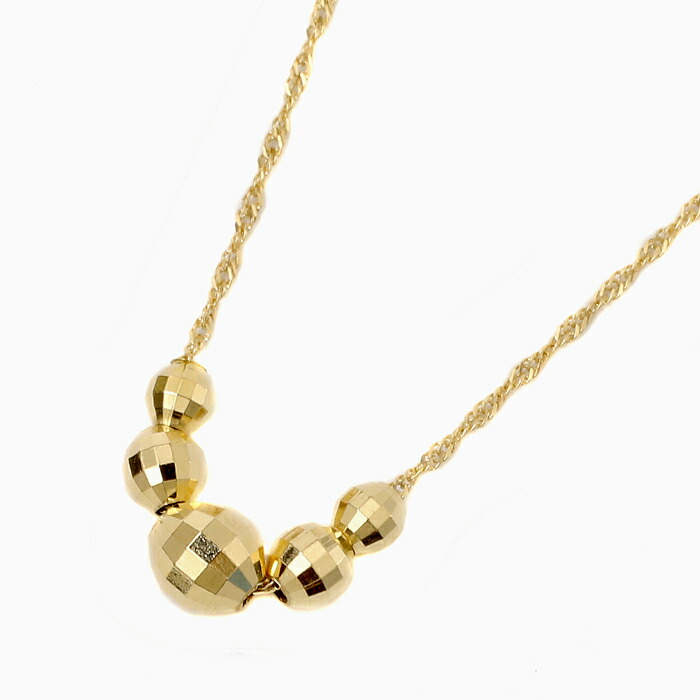 18金ミラーボールネックレスの華やかさと輝き徹底レビュー