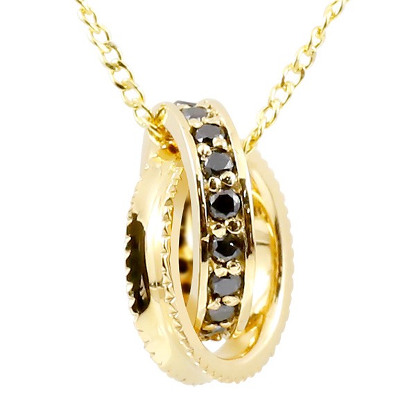 上質な18金×ブラックダイヤのリングネックレスを徹底レビュー