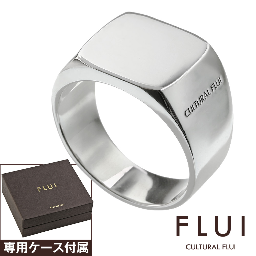 FLUIシルバー925印台リング｜存在感と品を兼ね備えた逸品レビュー