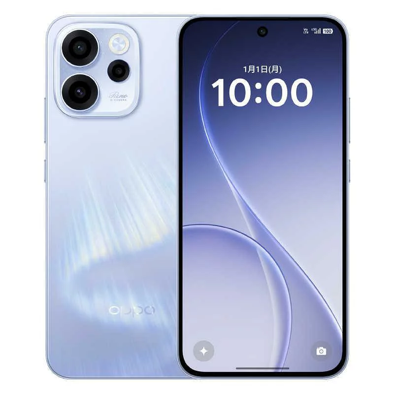 【新品】OPPO オッポ スマホ Reno15 A 256GB CPH2801_12_256 オーロラブルー SIMフリー