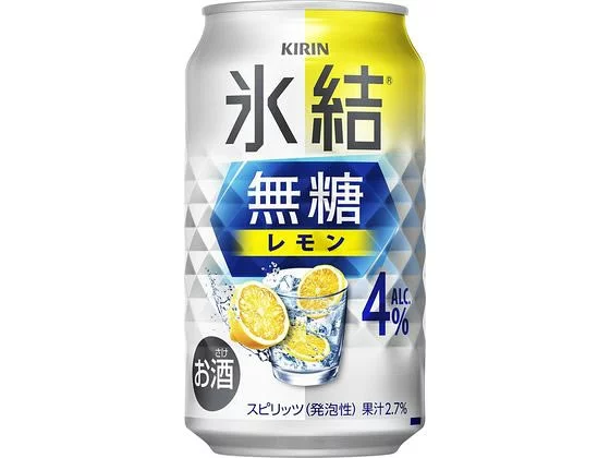 キリンビール 氷結 無糖 レモン Alc4% 350ml レモン系 チューハイ ハイボール お酒