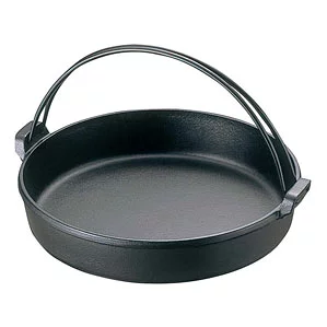 岩鋳 南部 鉄 すきやき鍋 ツル付 26cm 20039 すき焼き鍋 南部鉄器 IH ガス火対応 IH対応 調理器具