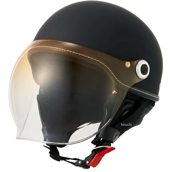 マルシン工業 BUBBLE RIDER HALF ハーフヘルメット マットブラック フリーサイズ(57〜60cm未満)