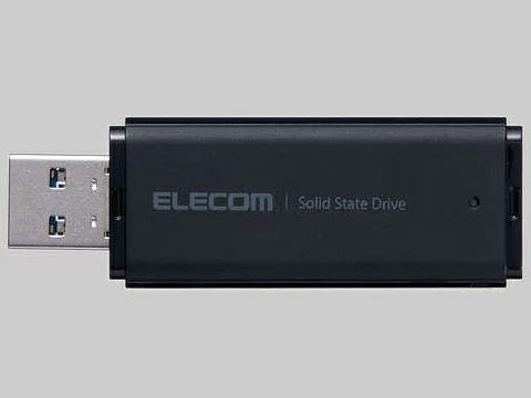 ELECOM 外付けポータブルSSD ESD-EMC1000GBK 1TB