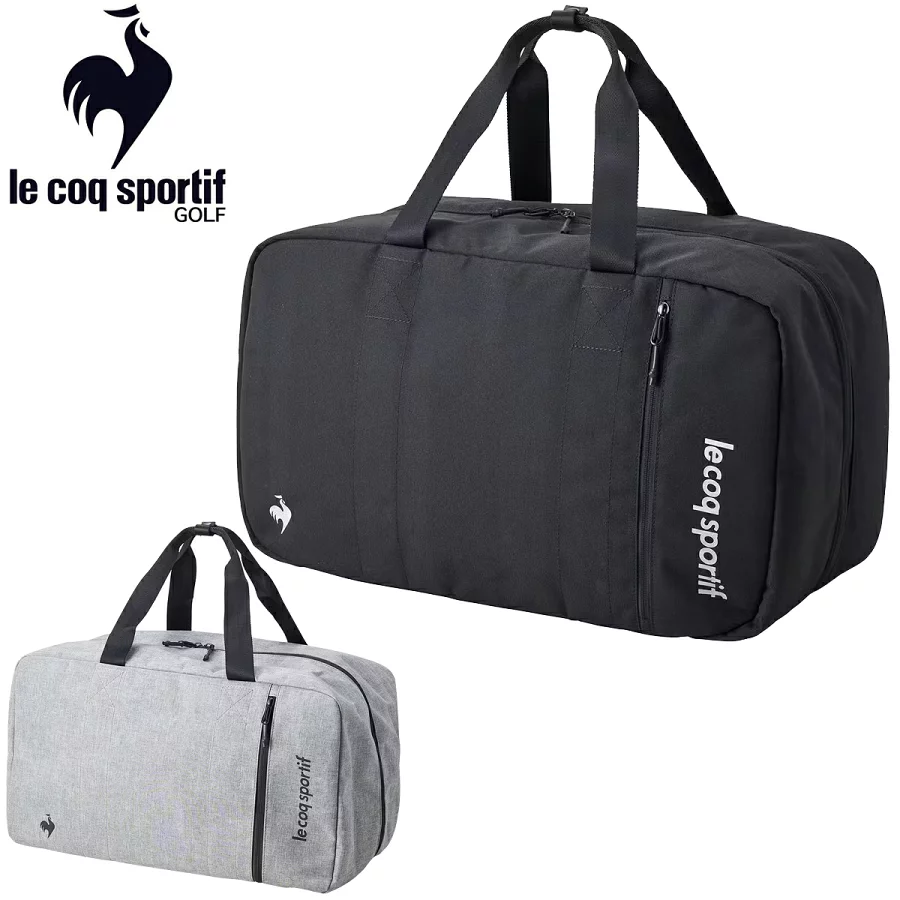 le coq sportif ルコックスポルティフ 正規品 二層式 観音開き ボストンバック シューズ袋付属