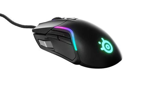 SteelSeries ゲーミングマウス 有線 超軽量 IP54規格 防水 防塵 SuperMeshケーブル